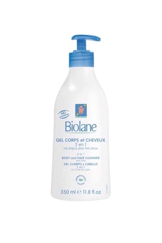 Biolane 2 in 1 Hair and Body Cleanser 350ml