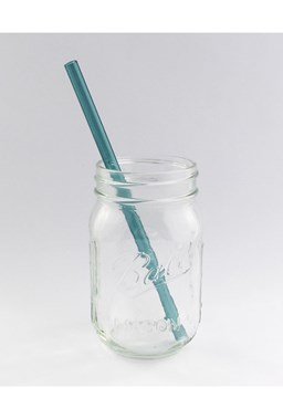 Strawesome - Glass Straw - Aquamarine