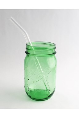 Strawesome - Barely Bent Straw - Clear