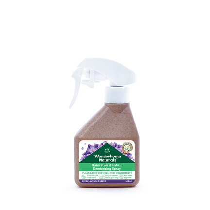 Wonderhome Naturals Natural Air and Fabric Deodorizing Spray - Fresh Lavender Breeze 300ml