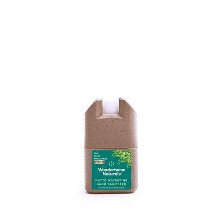 Wonderhome Naturals Natto Hydrating Hand Sanitizer - Wild Woodsage 50ml
