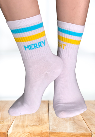 Merry & Bright Socks x @beecome.ph (Kids 8-11 y/o)