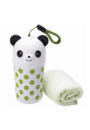 Torune - Towel & Case Set 'Dot & Panda'
