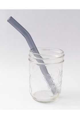 Picture of Strawesome - Just for Kids Smoothie Straw - Charcoal Gray