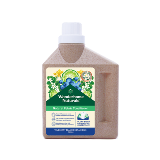 Wonderhome Naturals Natural Fabric Conditioner - Wildberry Seaside Botanicals 1500ml