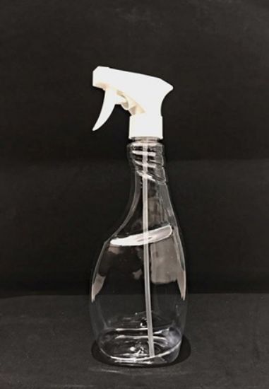 500ml PET Clear Glass Cleaner Bottle Trigger Spray