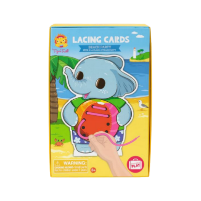 Tiger Tribe Lacing Cards - Beach Party 