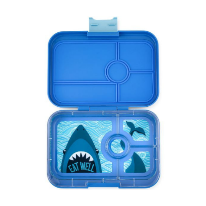 Yumbox Tapas 4 Compartments True Blue (Shark)