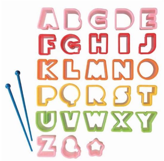 Picture of Torune - Food Cutter Set - Alphabet