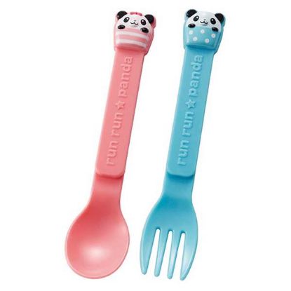 Torune - Spoon & Fork Set 'Cuppy Run-Run Panda'