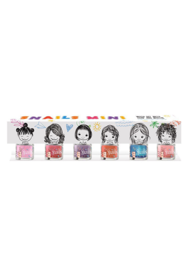 Snails Mini Nail Polish - 6 Pack