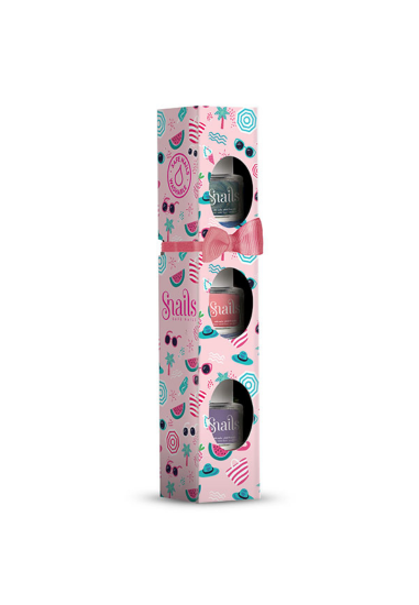 Snails Mini Nail Polish - 3-Pack - Very Berrylicious