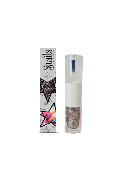 Snails Nail Glitter with Top Coat 2-in-1 Magic Dust - Multi colour