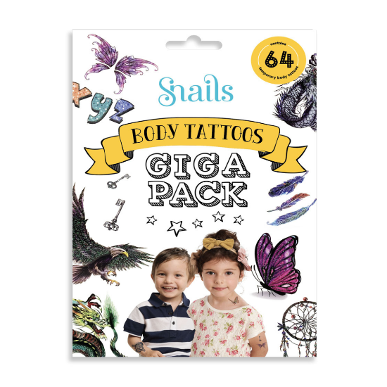 Snails Jewelry Tattoos - Giga Pack