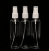 Bright Bottles - 100ml Set of 3 PET Cylindrical Clear Spray