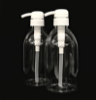 Bright Bottles - 500ml Set of 2 PET Clear Pump Soap Dispenser