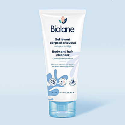 Picture of Biolane 2 in 1 Hair and Body Cleanser 200ml