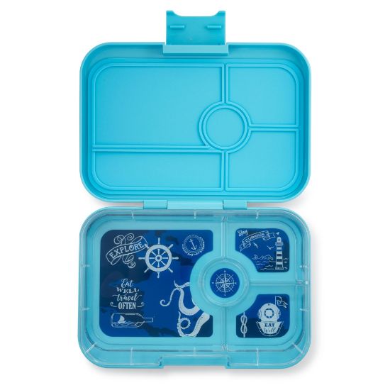 Picture of Yumbox Tapas 4 Compartments Nevis Blue (Explore)