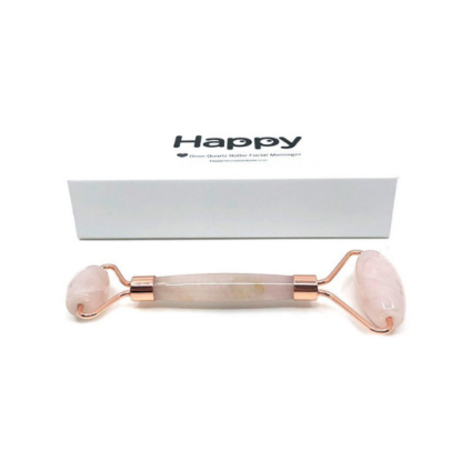 Happy Rosequartz Roller Facial Massager