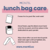 Montiico Large Insulated Lunch Bag - Coal