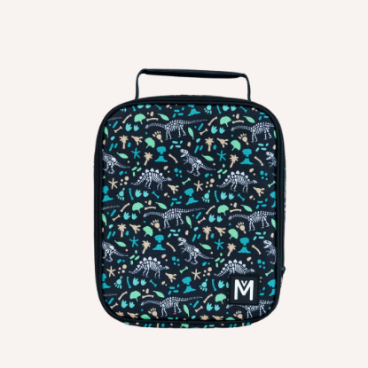 Montiico Large Insulated Lunch Bag - Dinosaur