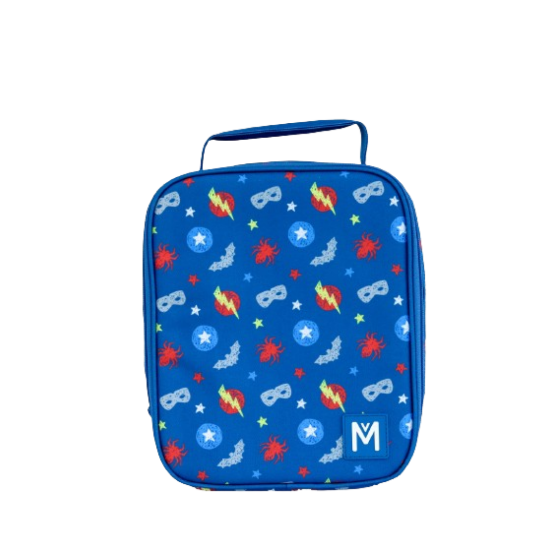 Montiico Large Insulated Lunch Bag - Superhero