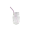 Strawesome - Barely Bent Smoothie Straw - Pink Sapphire