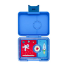 Yumbox Snack True Blue (with Rocket Print Tray and Lid)