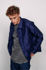 Le Mont Saint Michel - Moleskin Real Work Jacket (Blue) Men