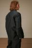 Le Mont Saint Michel - Moleskin Vintage Washed Work Jacket (Black) Men