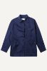 Le Mont Saint Michel - Gabardine Work Jacket (Blue) Women