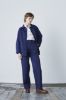 Le Mont Saint Michel - Gabardine Work Jacket (Blue) Women