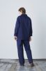 Le Mont Saint Michel - Gabardine Work Jacket (Blue) Women