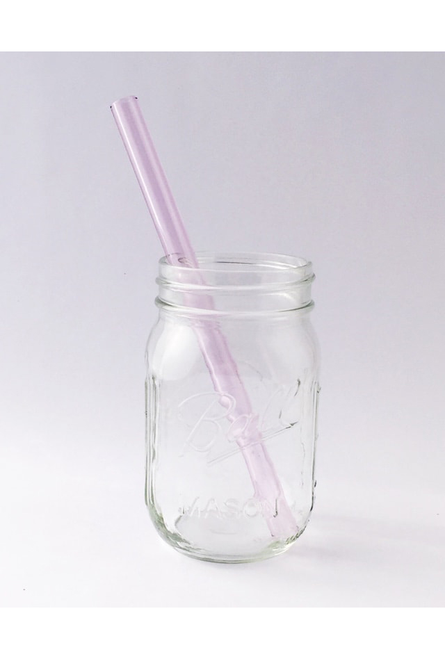 Strawesome - Smoothie Glass Straw - Pink Sapphire | BrightBrands.ph