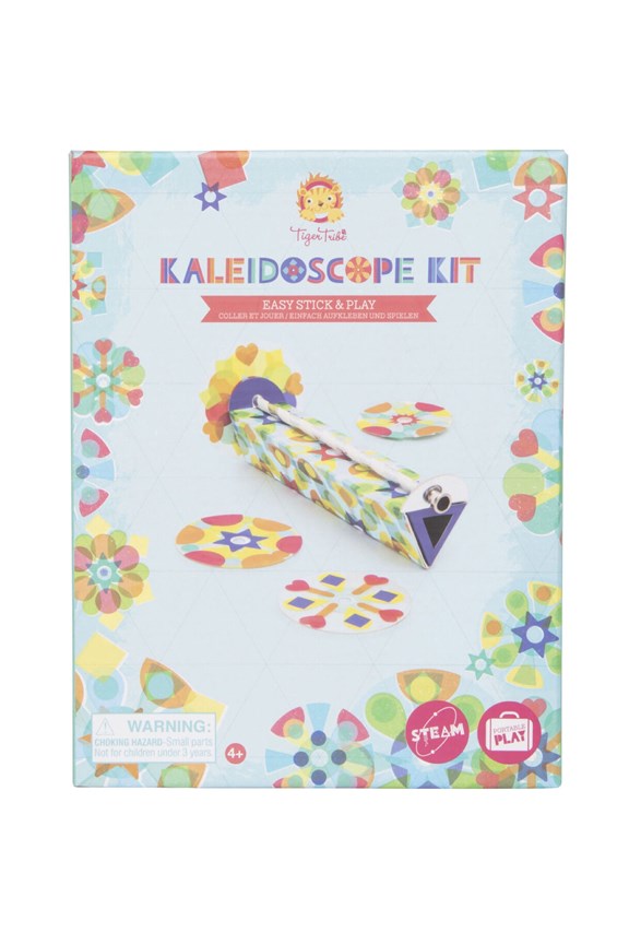 Tiger Tribe Kaleidoscope Kit - Easy Stick & Play