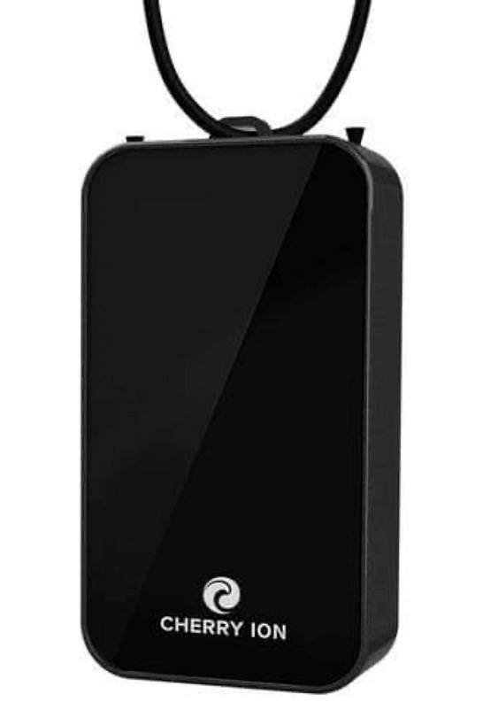 Cherry Ion Personal Air Purifier (Black-Black)