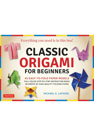 Tuttle - Classic Origami for Beginners Kit