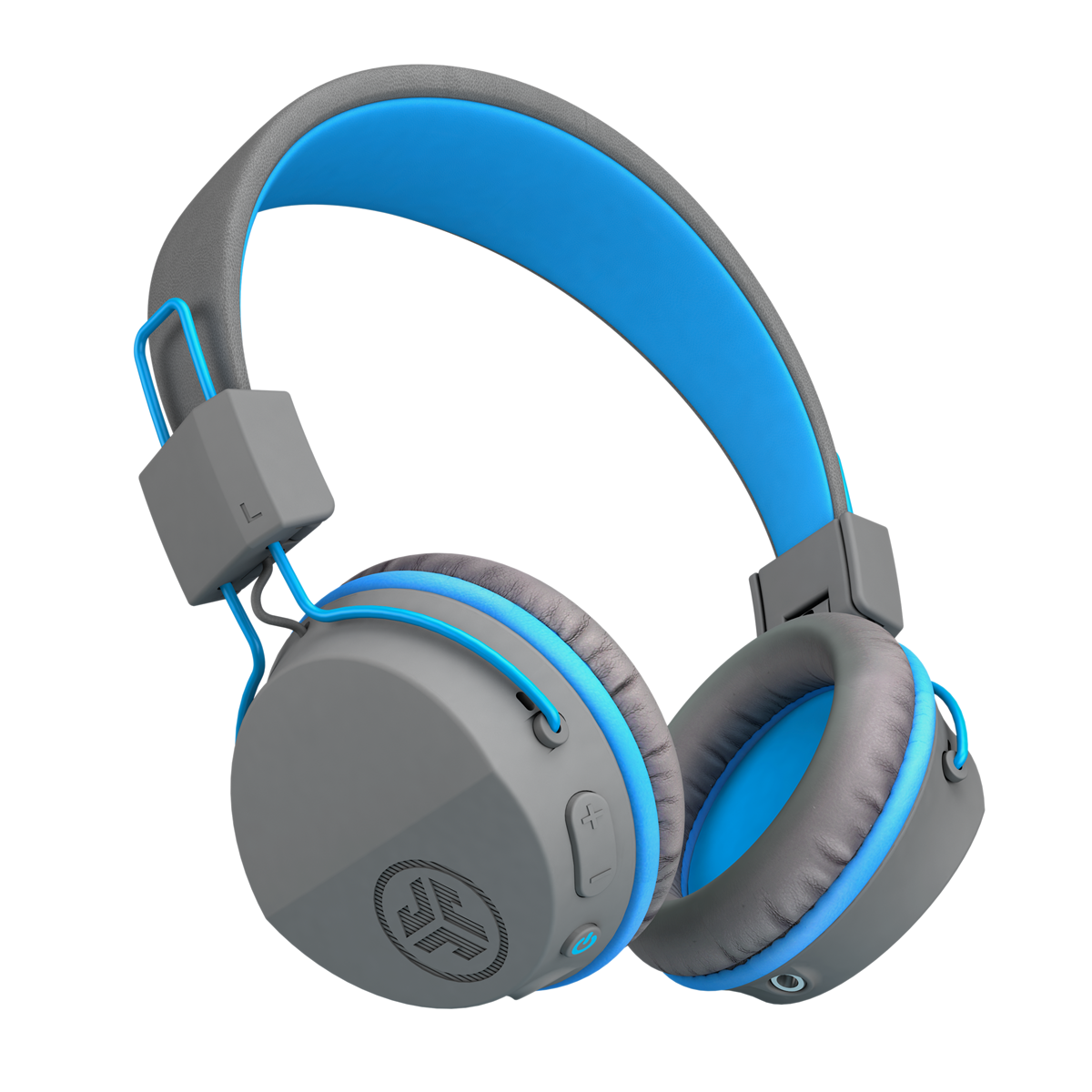 JLab JBuddies Studio Wireless Over Ear Kids Headphones Blue