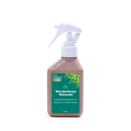Wonderhome Naturals Aromatherapeutic Room and Linen Spray - Wild Woodsage 165ml