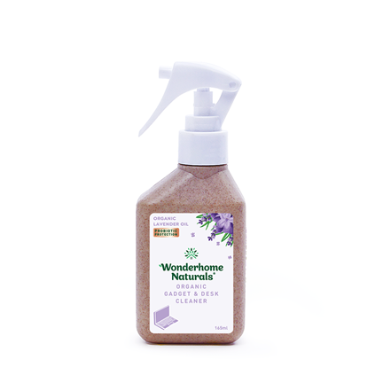 Wonderhome Naturals Organic Gadget and Desk Cleaner - Healing Lavender Oil 165ml