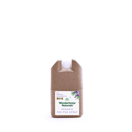 Wonderhome Naturals Organic Pre Poo Spray - Healing Lavender Oil 50ml