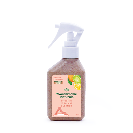 Wonderhome Naturals Organic Yoga Mat Cleaner - Citrus Oil 165ml