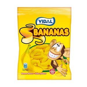 Vidal Banana Gummies 100g