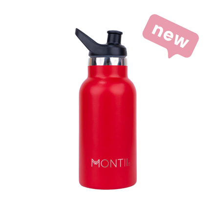 Montiico Mini Drink Bottle Cherry 350ml