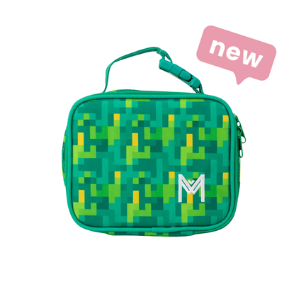 Montiico Mini Insulated Lunch Bag - Pixels