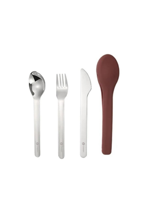 Cherry Portable Cutlery Set - Red