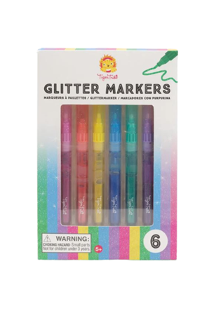 Tiger Tribe Glitter Markers