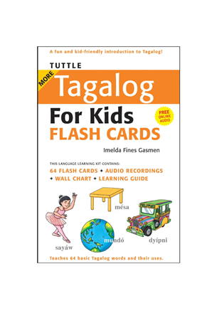 Tuttle - More Tagalog for Kids Flashcards