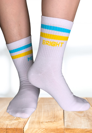 Bright Merch - Merry & Bright Socks (Adult)