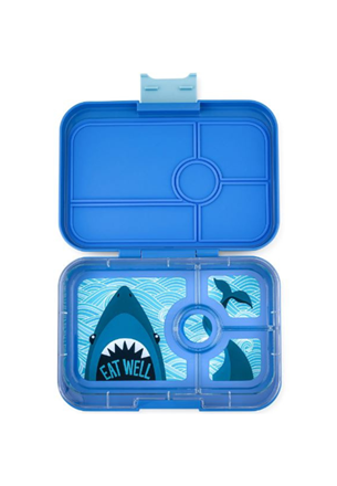 Yumbox Tapas 4 Compartments True Blue (Shark)